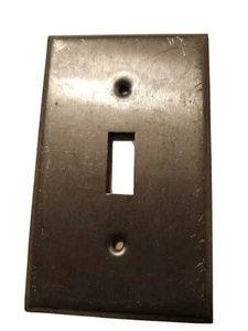 Vintage Bryant Stainless Steel Wallplate Switch Cover Outlet Non-Magnetic - Picture 1 of 5