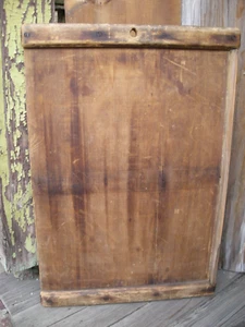 Early Primitive Pennsylvania Farmhouse Kitchen Dough Board Treenware 26" x 18" - Picture 1 of 17