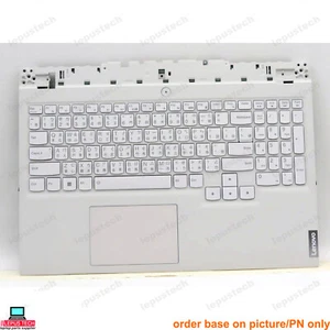 Legion 5 15ITH6H 5CB1D05114 white backlit TW keyboard palmrest - Picture 1 of 3
