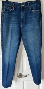 Mother High Waisted Looker Until Next Time Denim Jeans Sz 33 - Picture 1 of 11