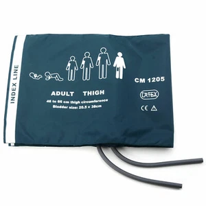 For Patient Monitor Adult Thigh Double-tube Blood Pressure Cuff Size:20.5*38cm - Picture 1 of 7