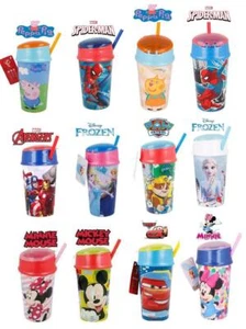 Contenitore snack 400 ml carattere per bambini nuovo design e bottiglia/vasoio combinato per acqua - Foto 1 di 36