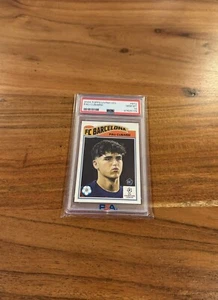 Pau Cubarsi 2023 Topps Living Set UCL Rookie PSA 10 Gem Mint RC Barcelona Spain - Picture 1 of 2