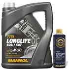 5L Mannol Longlife 5W30 50400 50700 Ol Motorol And Benzin Additiv Zusatz