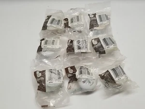 BELWITH P6106-GA Lot of 9 Gazania Ringens Porcelain Floral Cabinet Door Knobs - Picture 1 of 7