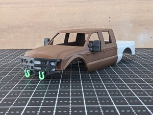 Axial SCX24 Ford Super Duty Test Print 1/24 Scale 155mm WB Body RC Crawler Truck - Picture 1 of 7