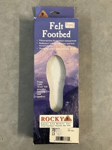 Rocky Felt Footbed Men’s Size 13 - NOS! - Picture 1 of 4