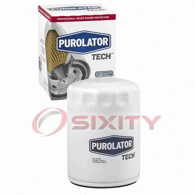 Filtro de aceite de motor Purolator TECH para Chevrolet Silverado 2500 HD 2020 6,6 L zl Foto 1 de 4