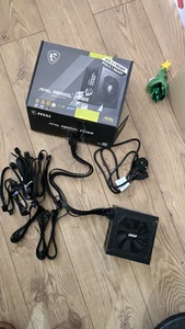 MSI MAG A850GL PCIe5 Power Supply – FOR PARTS / NOT WORKING - Picture 1 of 7