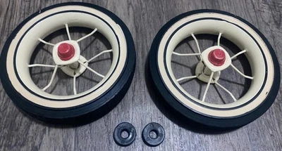 (2) Rueda/neumático trasero de repuesto para triciclo Radio Flyer (se adapta a modelos 33 34 34B 34T) Foto 1 de 3