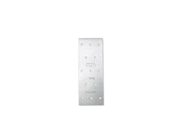 Placa de amarre de acero galvanizado Simpson Strong-Tie TP15 1,8 Lx5 Hx0,04 W in. 3 Foto 1 de 1