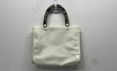 Neiman Marcus Patent Leather Top Handle Bag - Image 1 of 4