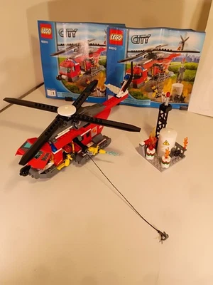LEGO CITY: Helicóptero de Bomberos (60010) Usado (completo) Foto 1 de 4