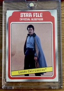 1980 Topps Star Wars Series 1 #8 LANDO CALRISSIAN ROOKIE! EMPIRE STRIKES BACK! - Picture 1 of 2
