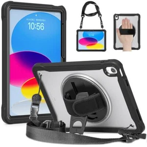 Kids Case For iPad 7th 8th 9th 10th Generation 10.2 10.9 Air 2 Rugged Shockproof - Picture 1 of 19