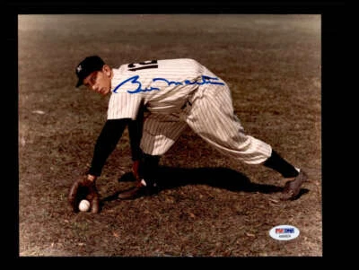 Billy Martin PSA DNA Signed  8x10 Photo Autograph Yankees - Image 1 of 2