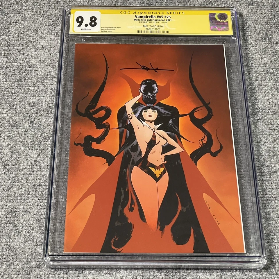 Cómics Vampirella #25 CGC 9,8 SS variante virgen firmada por Jae Lee Bam #V5 Foto 1 de 4