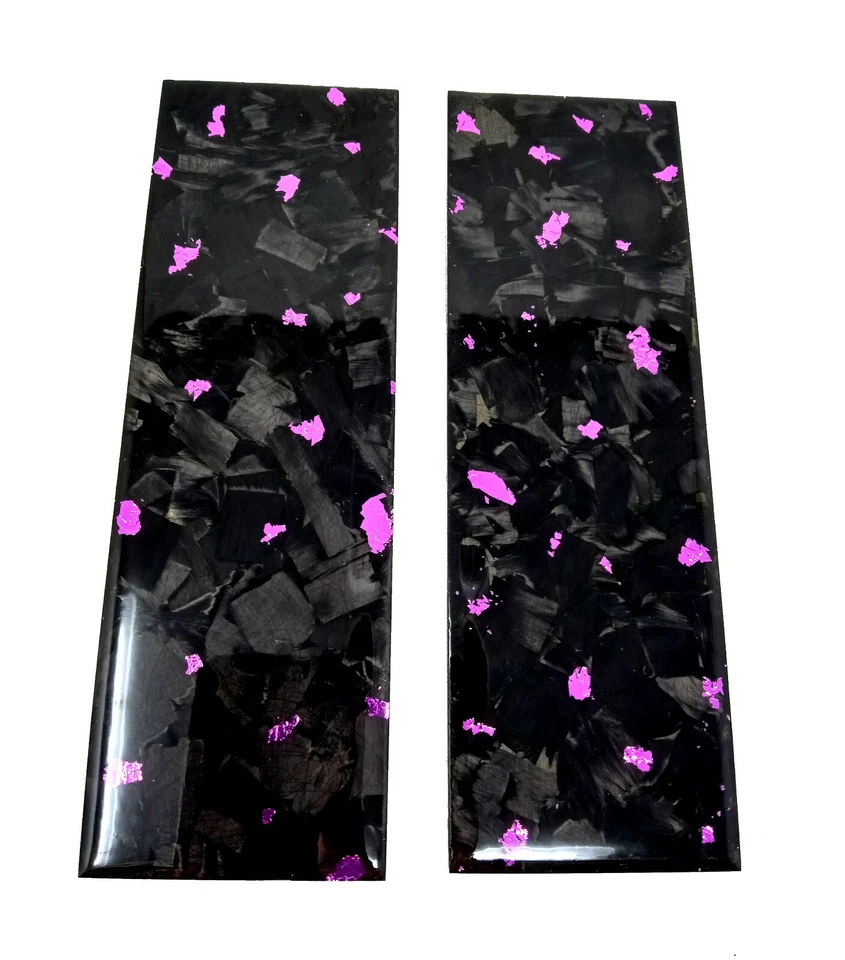 2 Pcs Carbon Fiber Composite Knife Handle Material Scales Blank Foto 1 de 1