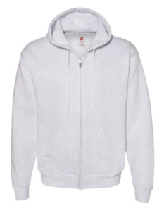 Hanes - Ecosmart Full-Zip Hooded Sweatshirt - P180 - Picture 1 of 13
