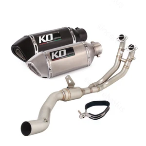 Full Exhaust System Front Pipe Muffler For Aprilia RS660 TUONO660 2021-2025 - Picture 1 of 15
