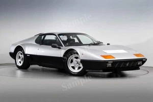 Ferrari Retro 1981 - 1984 Vintage Coche Alta Resolución Decoración de Pared Impreso Póster Fotográfico - Imagen 1 de 1