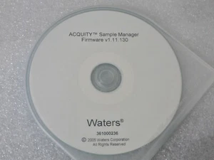 WATERS 361000236 ACQUITY UPLC SAMPLE MANAGER FIRMWARE V1.11.130 SOFTWARE DVD - Picture 1 of 2