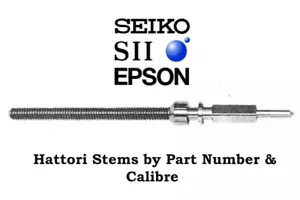 1x Seiko Hattori Epson TMI stelo di carica per numero di parte e calibro - Foto 1 di 1
