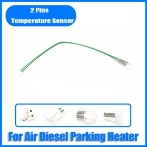 2 Pins 27cm Standard Temperature Temp Sensor Connector For Air Diesel Heater @ - Foto 1 di 7