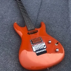 Chitarra elettrica Factory Direct 6 corde hardware cromato FR Bridge vernice arancione - Foto 1 di 10