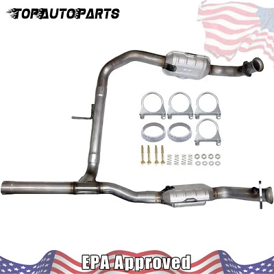 Manifold Catalytic Converter for 2004-2008 Ford F150 F-150  Lincoln Mark LT 5.4L Foto 1 de 4