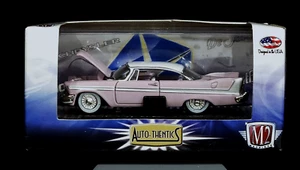 M2 Machines 58 1958 Plymouth Belvedere Auto-Thentics Mopar Car R22 13-02 Lavenda - Picture 1 of 2