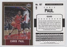 2015-16 Panini NBA Hoops Gold Chris Paul #167