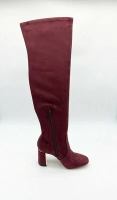 Botas por encima de la rodilla BCBG rojo oscuro borgoña Aliana Foto 1 de 4