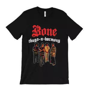 T-Shirt Bone Thugs N Harmony - First of tha Month Crossroads 90er Hip Hop Rap - Bild 1 von 5