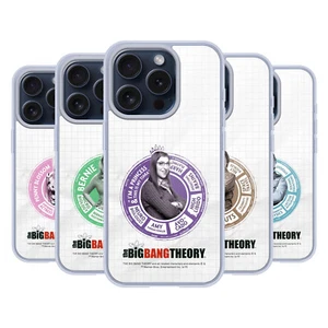 THE BIG BANG THEORY CHARACTER ATTRIBUTES GEL CASE FOR APPLE iPHONE PHONES - Picture 1 of 14