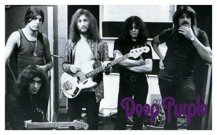 DEEP PURPLE Group POSTER HUGE 3x5 Ft Fabric Banner Tapestry Flag Art NEW - Image 1 of 3