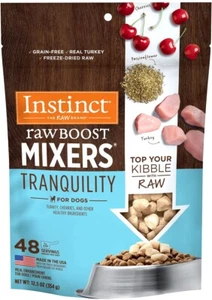 12.5oz Instinct RawBoost Mixers Tranquility Topper For Dogs - Picture 1 of 9