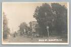 Main Street SUBLETTE Illinois RPPC Antique Lee County Real Photo Postcard 1910