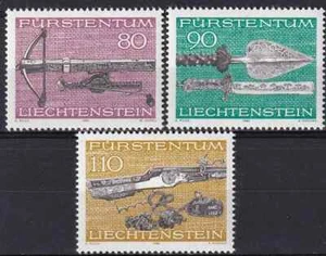 Liechtenstein 1980 Yvert 692/94 Jagdwaffen postfrisch ss - Bild 1 von 1