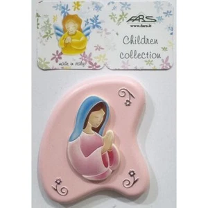 FARS Childrens Collection Mary Praying Plaque 2902-M14-7 - Imagen 1 de 1
