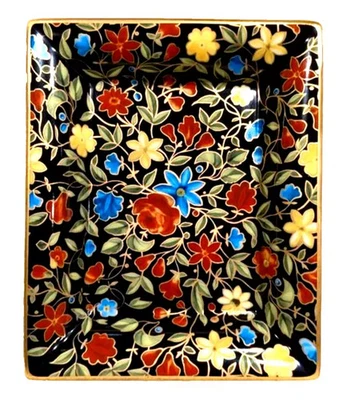 PATEK PHILIPPE GENEVE 1999 LIMITED ASCHENBECHER PORZELLAN GOLD SCHALE TRAY VIDE - Bild 1 von 2