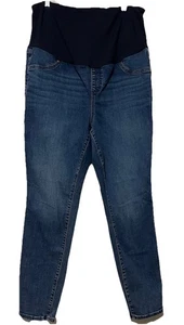 Pantalones de mezclilla de maternidad Torrid 20T para mujer pantalones de mezclilla azules vientre elástico - Imagen 1 de 10