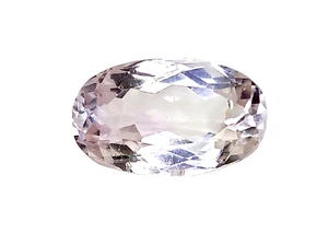 3.69CTS & 11.5 X 7.1 X 5.5 MM _ Soft Pink natural kunzite oval Shape gemstones - Picture 1 of 3