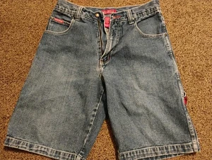 Herren Paco Sport Atmosphere Shorts Größe 32 Blau Denim Skateboard Grunge Shorts. - Bild 1 von 7