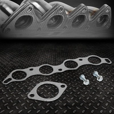 PARA 85-87 TOYOTA COROLLA AE86 1.6L DOHC COLECTOR DE ESCAPE JUNTA DE CABEZAL CON PERNOS Foto 1 de 4