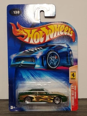 Hot Wheels 2004 Ferrari 456M Green 5SP #130 1:64 Diecast NIP - Image 1 of 4