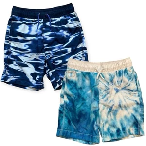 Gap Kids Lot Of 2 Swim Trunks Boy’s Size Medium - Picture 1 of 1