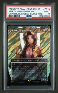MTG PSA9 Aeris Gainesbourg Surge Foil Japanese Version - Picture 1 of 3