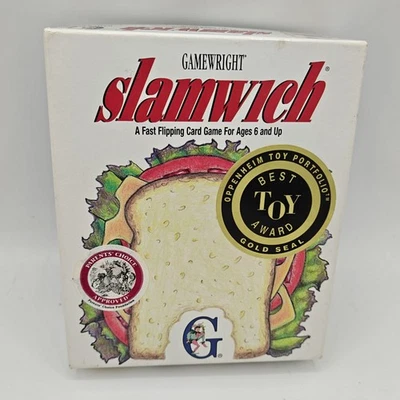 SLAMWICH Card Game by Gamewright (1997 Edition) | Ages 6+ | Complete EX Cond - Image 1 of 4