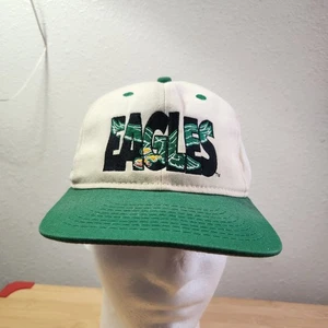 VINTAGE Philadelphia Eagles Hat Cap Snap Back White #1 Apparel Football Mens 90s - Picture 1 of 11